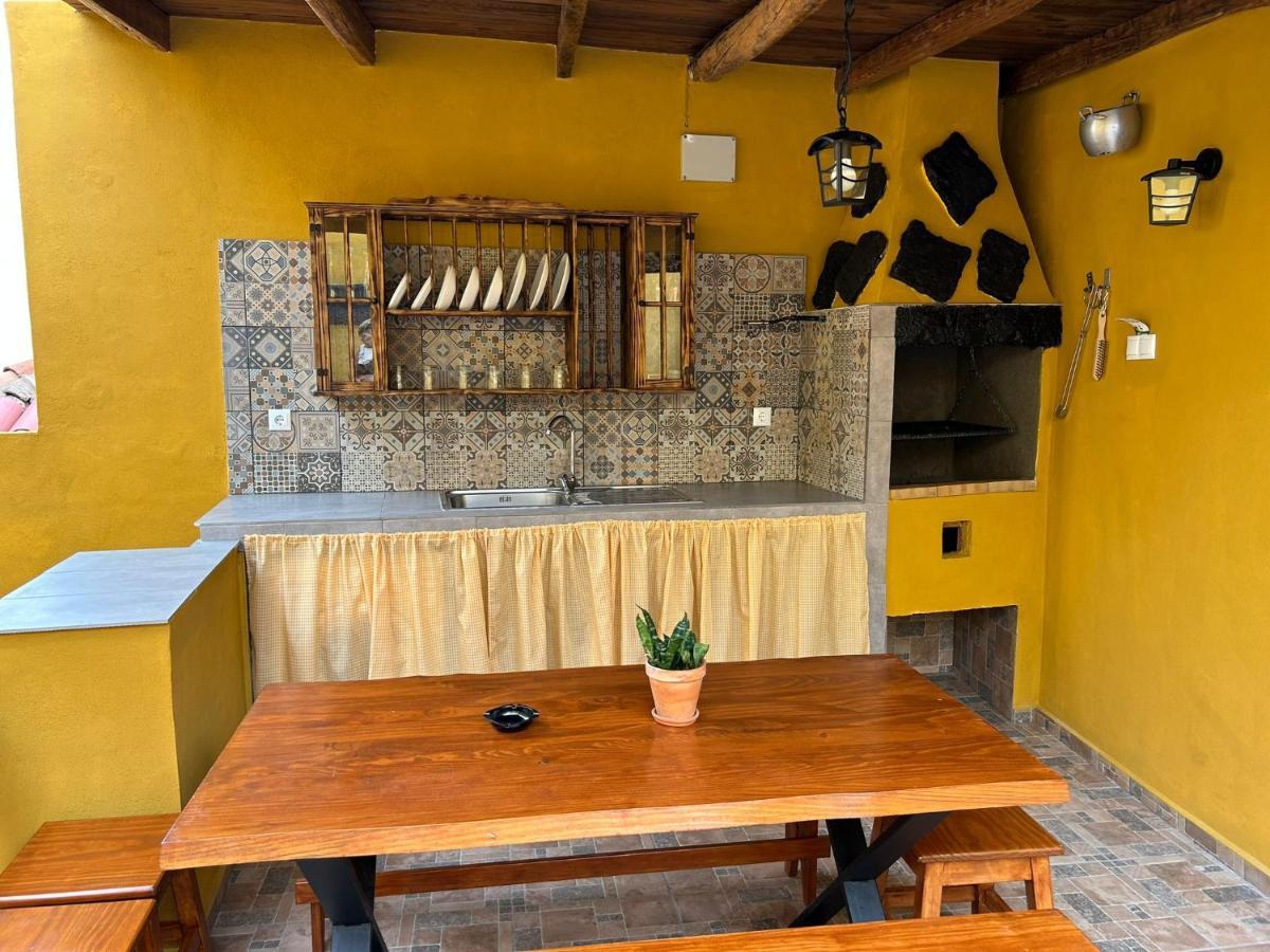 Tradicional Casa Canaria Con Piscina Y Vistas Al Teide Icod De Los Vinos Exterior foto
